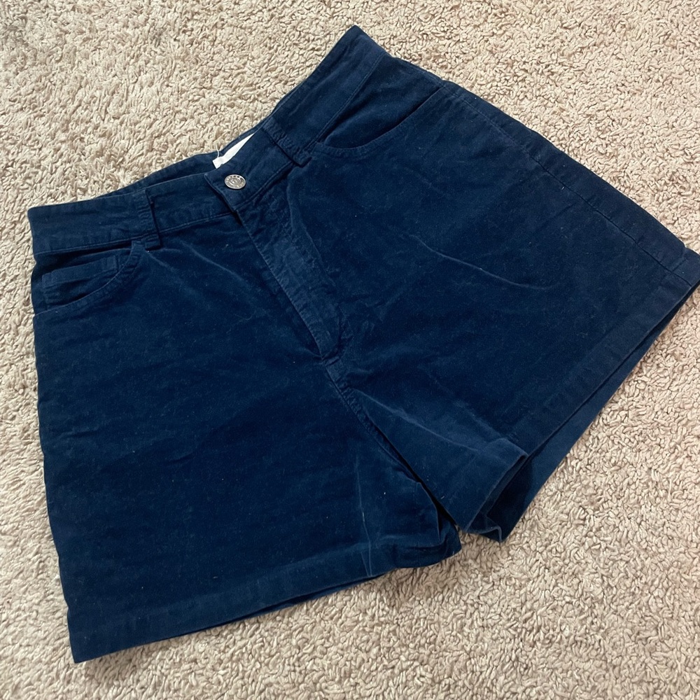 Navy Blue Women's Shorts